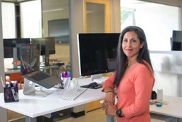 founder woman workspace